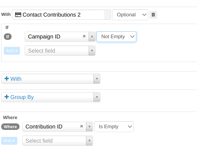 Contributions Search Kit
